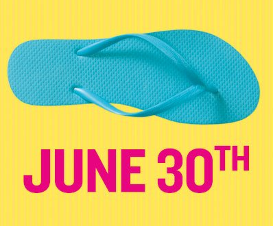  flip flop old navy sale tomorrow