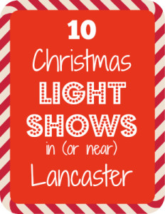 lancaster county christmas light shows