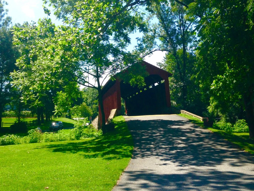 poole forge playground covered bridge