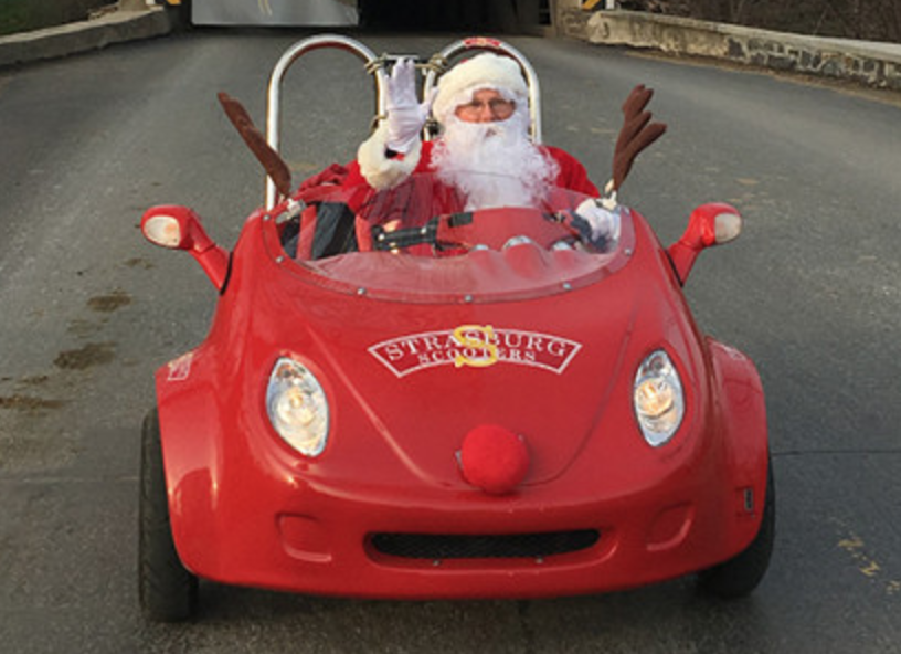 scootin with santa lancaster