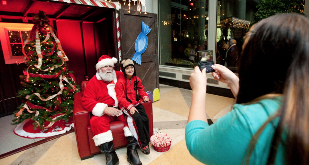 santa in lancaster