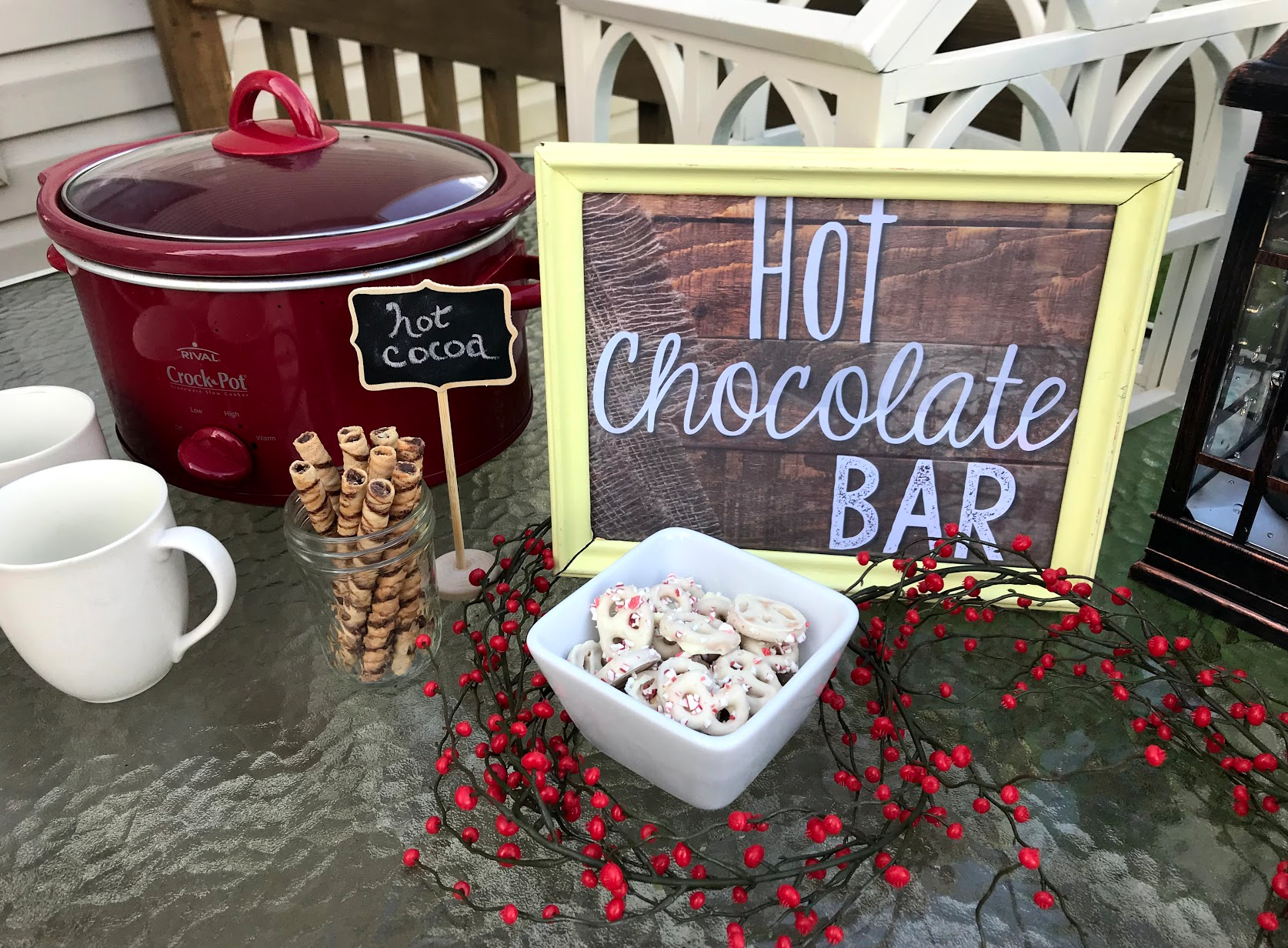 Hot Chocolate Bar