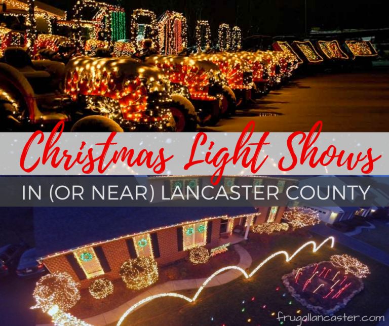 Christmas Light Shows in (or near) Lancaster Frugal Lancaster