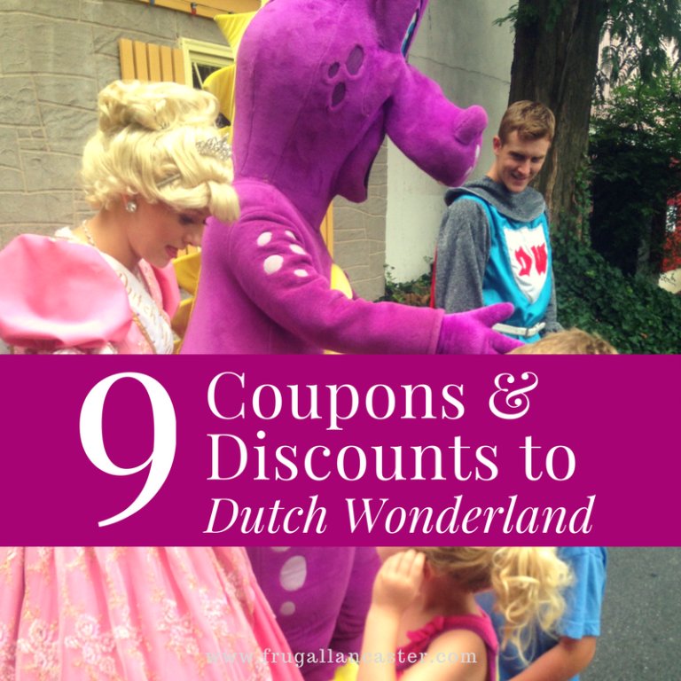 9 Ways to Save on Dutch Wonderland Tickets — {Coupons & Discounts